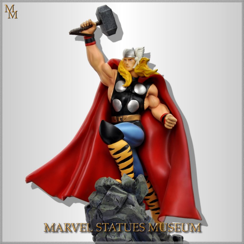Il possente THOR MARVEL Bowen MINI Statua #2928/5500 RARA 